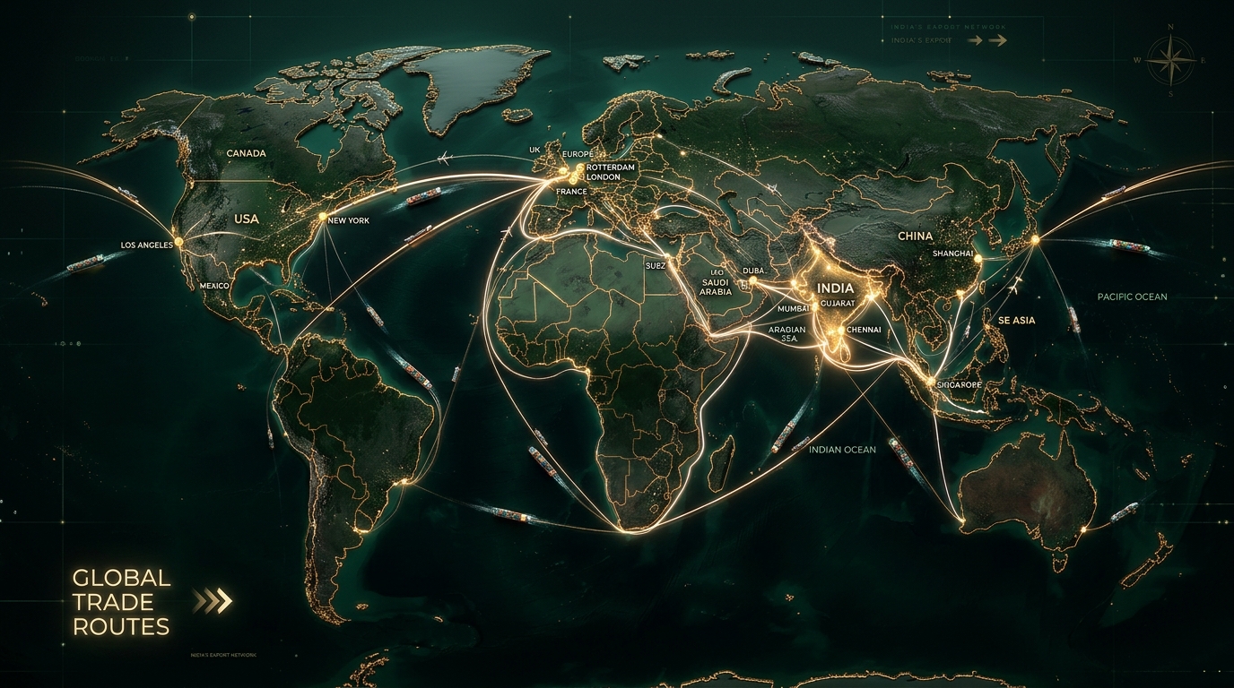 Das & Singh Exports Global Trade Network and Export Corridors from India