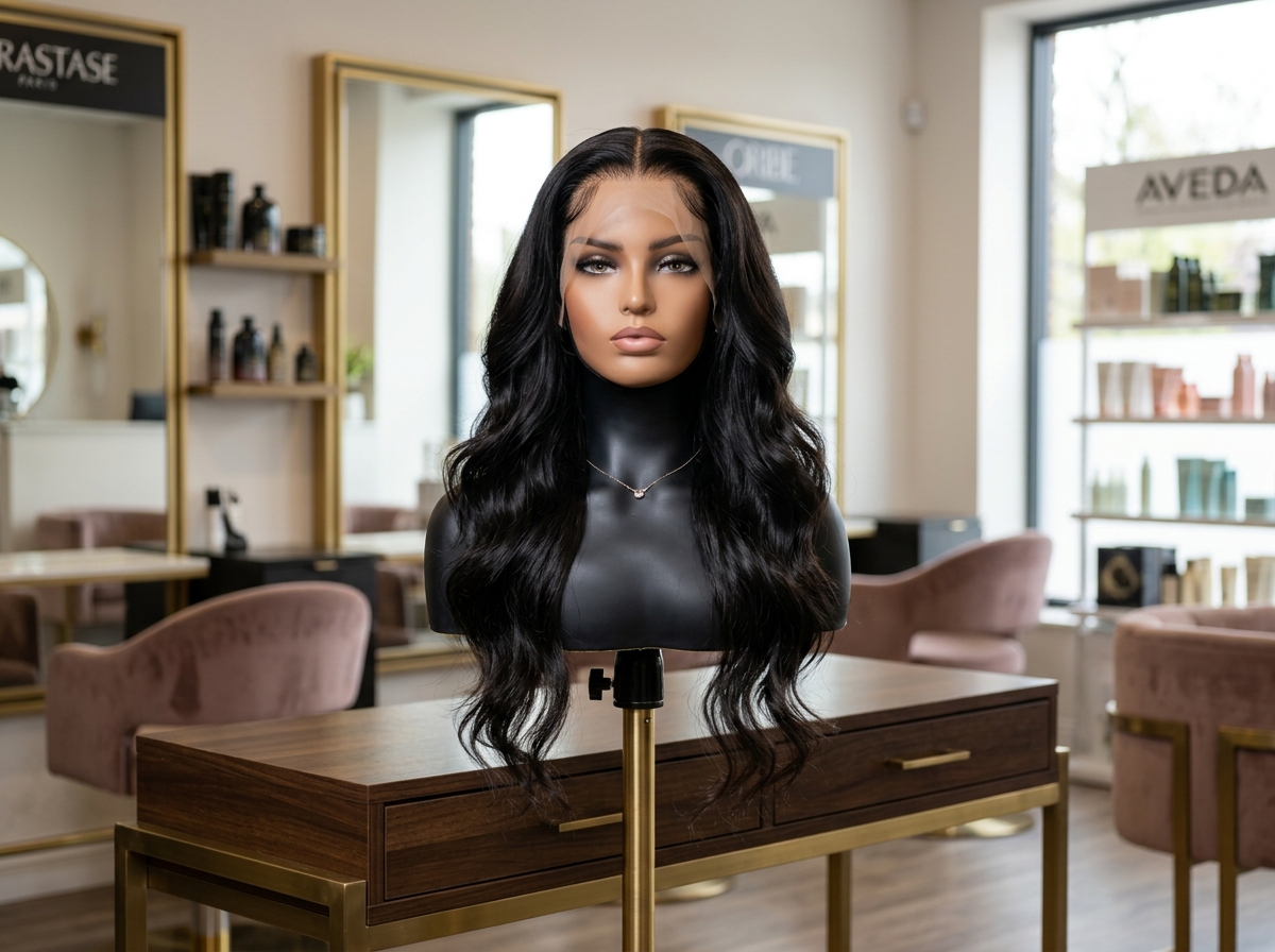 100% Natural Human Hair Lace Wigs