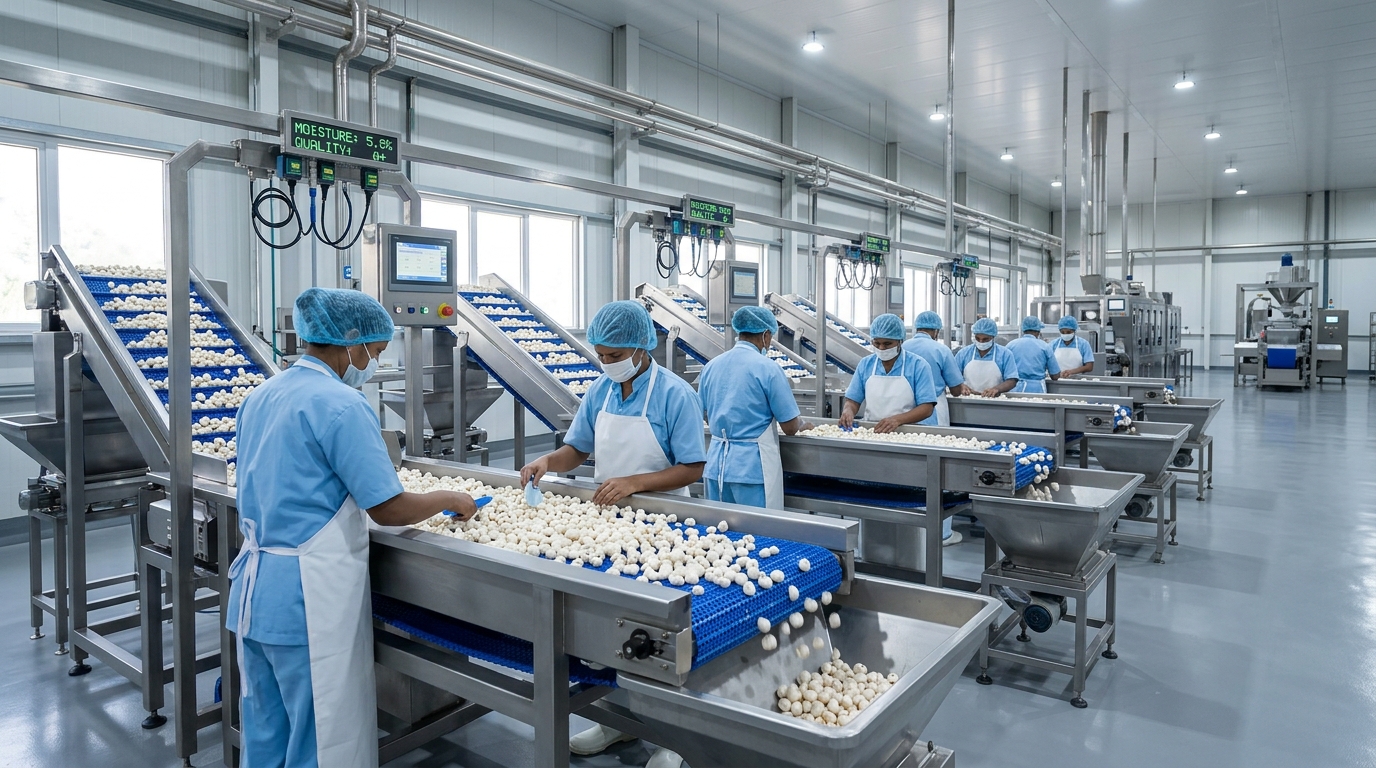 Hygienic Moisture Controlled Processing
